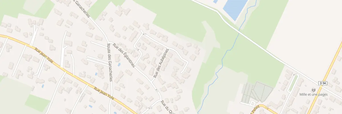 Plan du 22 Rue des aubépines à Saint-Révérend