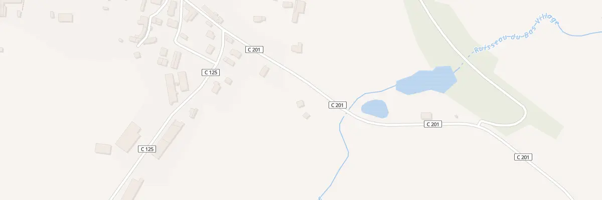 Plan du 20 Rte de la Foret Le Coudray à Plessé