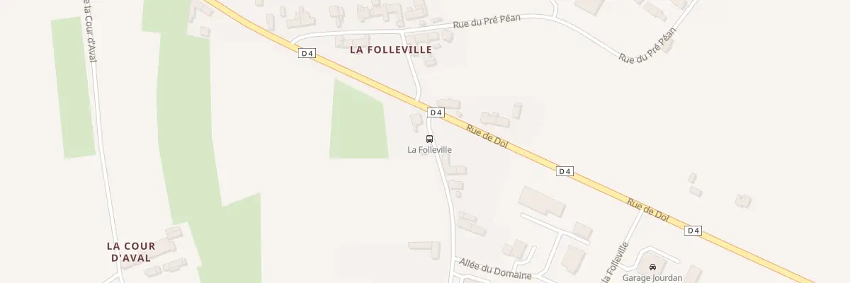 Plan du 25 Rue de Dol à La Fresnais