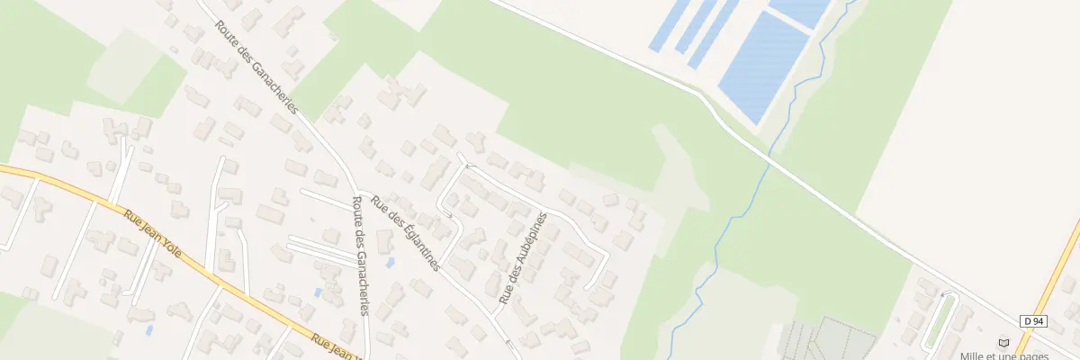 Plan du 20 Rue des aubépines à Saint-Révérend