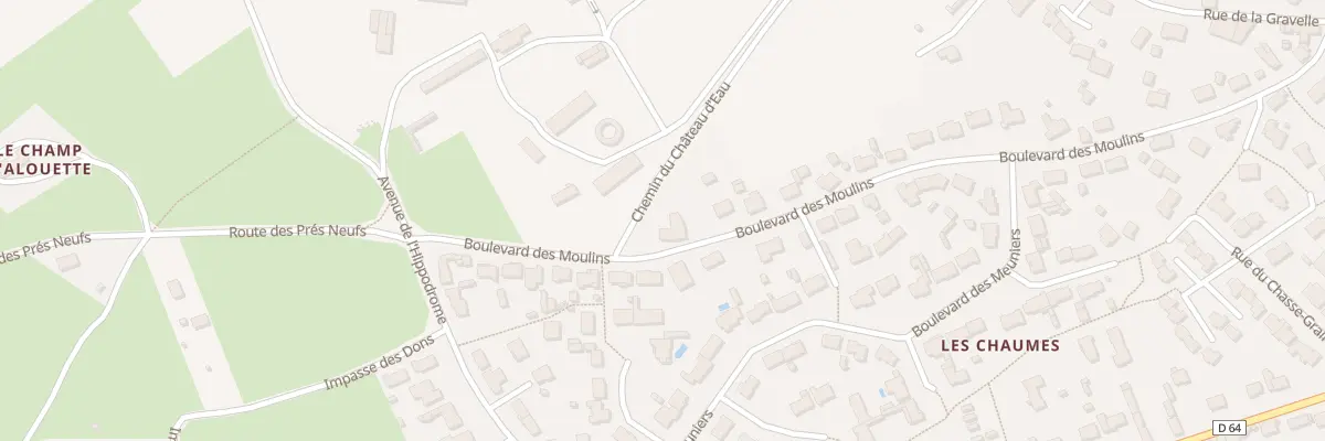 Plan du 36 Bd des Moulins à Machecoul-Saint-Même