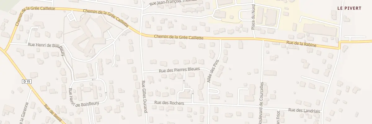 Plan du 6 Rue des Pierres Bleues à Guémené-Penfao