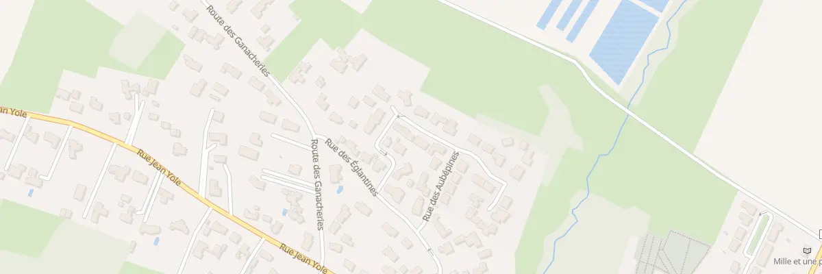 Plan du 11 Rue des aubépines à Saint-Révérend