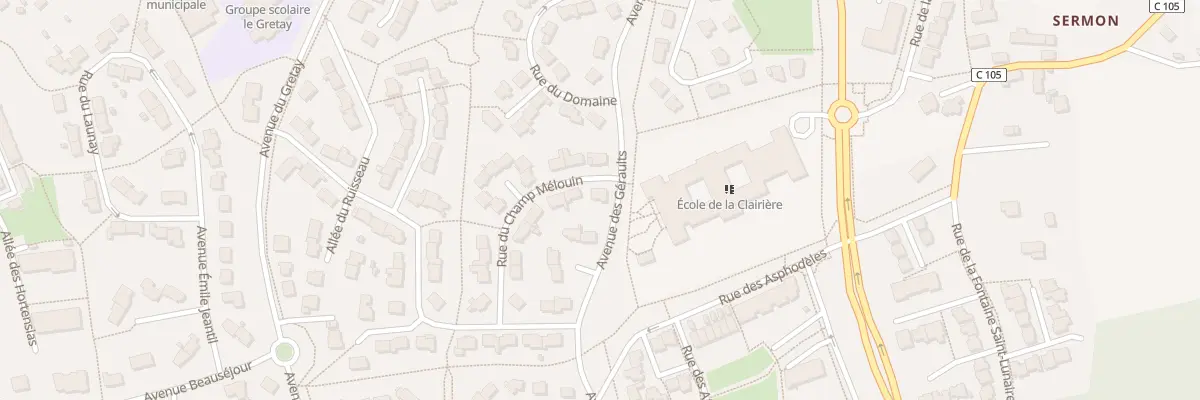 Plan du 14 Rue du Champ Mélouin à Mordelles