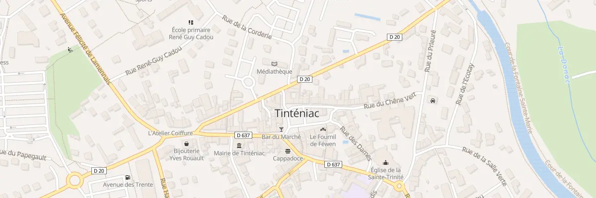 Plan du 17 Pl André Ferré à Tinténiac
