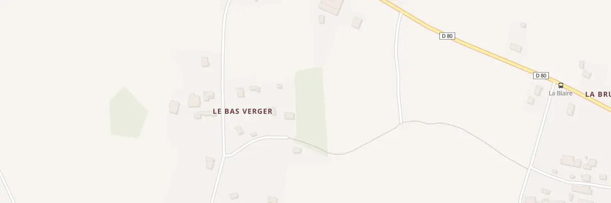 Plan du 5249 Au Bas Verger à Langan