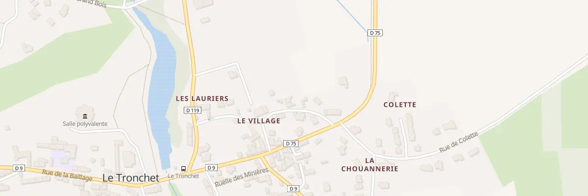 Plan du 5107 Pl du Cerf au Tronchet