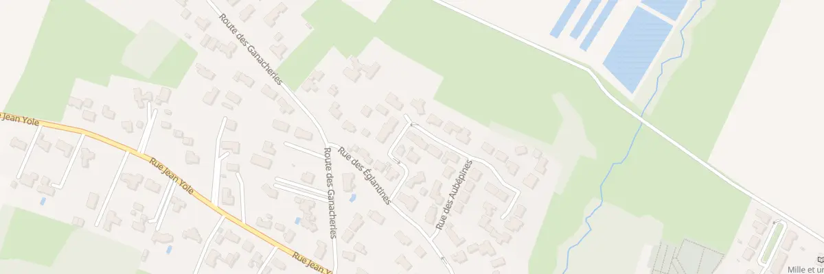 Plan du 9 Rue des aubépines à Saint-Révérend