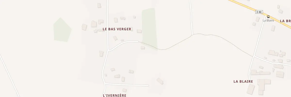 Plan du 5237 L’Ivernière à Langan