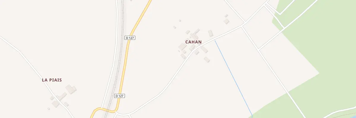 Plan du 1 Cahan à Langon
