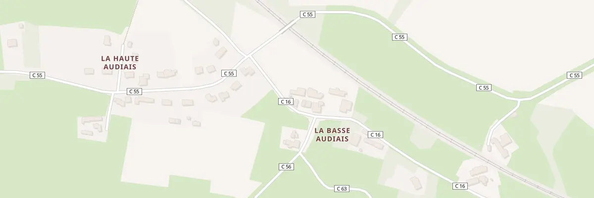 Plan du 53 L’Audiais à Cordemais