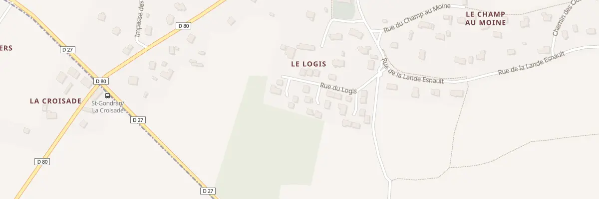 Plan du 37 Rue du Logis à Saint-Gondran