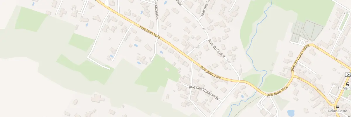 Plan du 42 Rue jean yole à Saint-Révérend