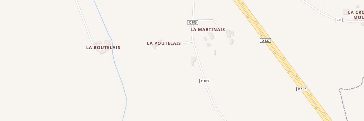 Plan du 5039 A la Martinais à Saint-Brieuc-des-Iffs