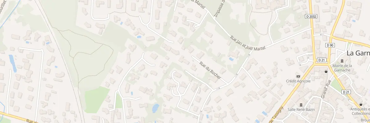 Plan du 88 Imp des Frères Lumière à La Garnache