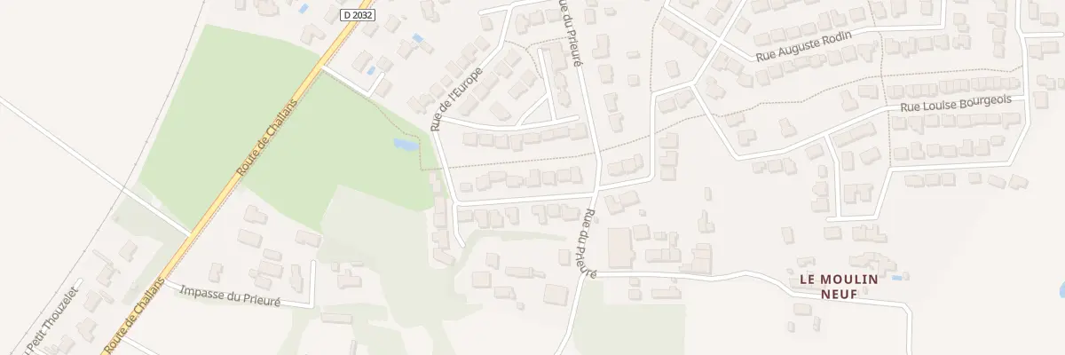 Plan du 25 Rue de l’Europe à La Garnache