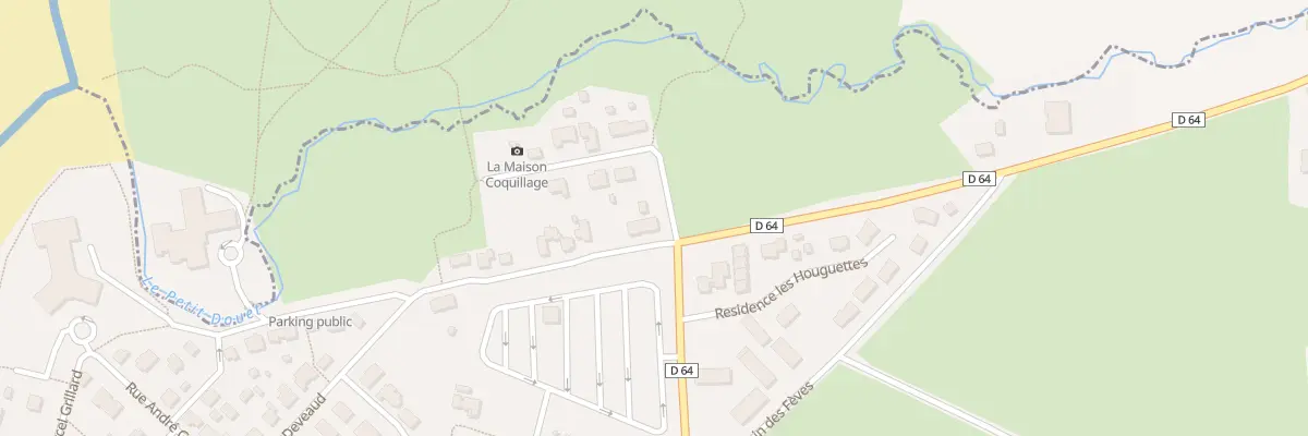 Plan du 30 Bd Pdt Henri Cornat à Siouville-Hague