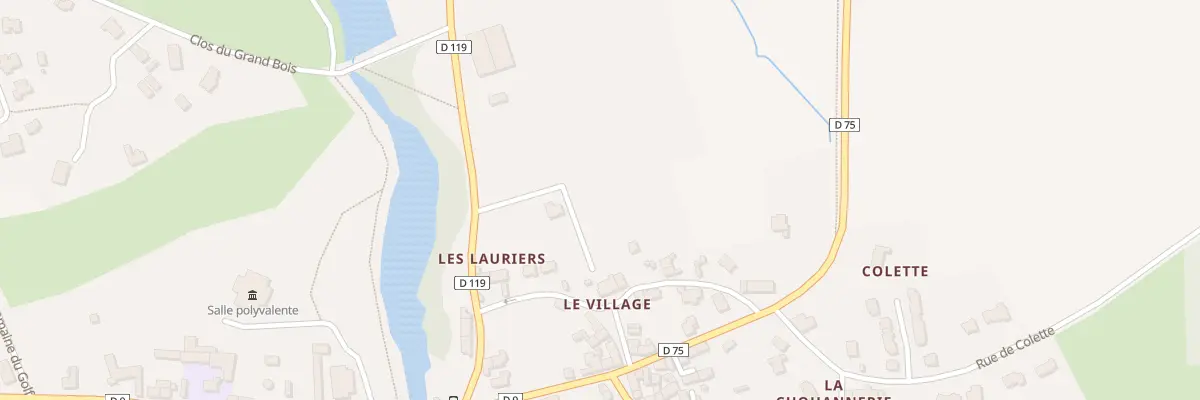 Plan du 3 Imp des Vignes au Tronchet