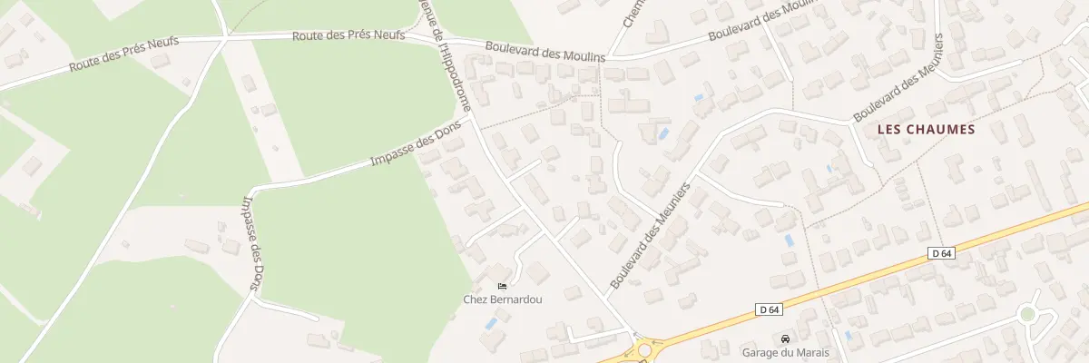 Plan du 6 Av de l’Hippodrome à Machecoul-Saint-Même