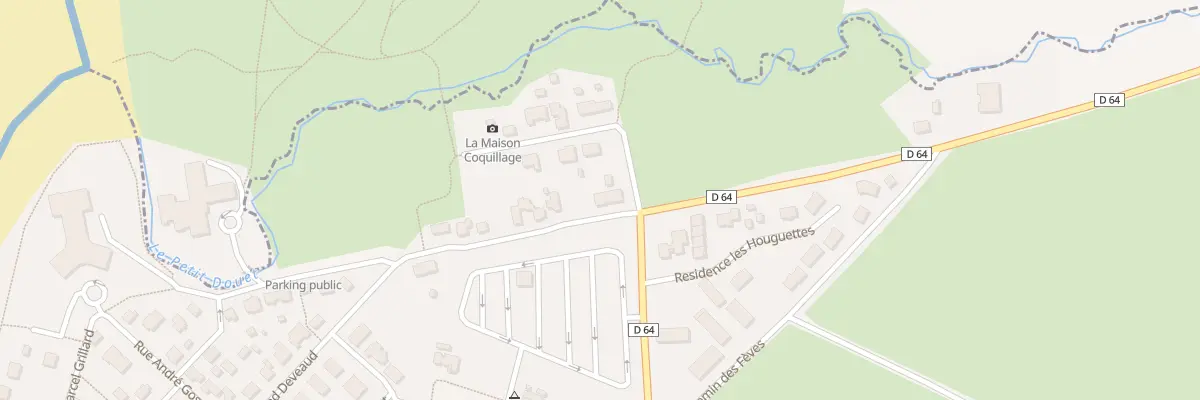 Plan du 28 Bd Pdt Henri Cornat à Siouville-Hague