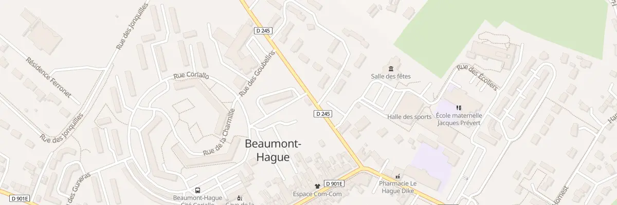 Plan du 5082 Rue du Hague Dicke Beaumont à La Hague