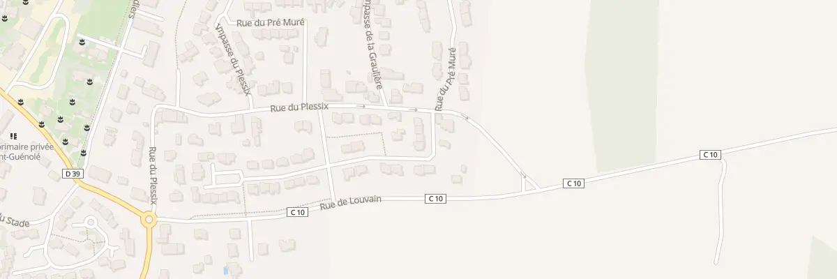 Plan du 7 Imp du Haut Chemin à Goven