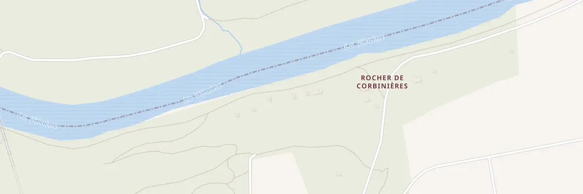 Plan du 13 Rocher de Corbinières à Langon