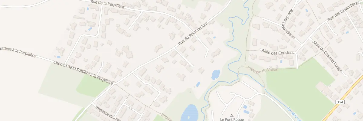 Plan du 15 Rue du point du jour à Saint-Révérend