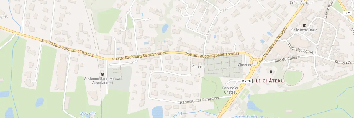 Plan du 6 Rue du Faubourg Saint-Thomas à La Garnache