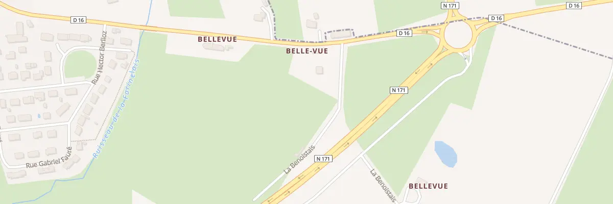 Plan du 5576 Belle Vue à Bouvron