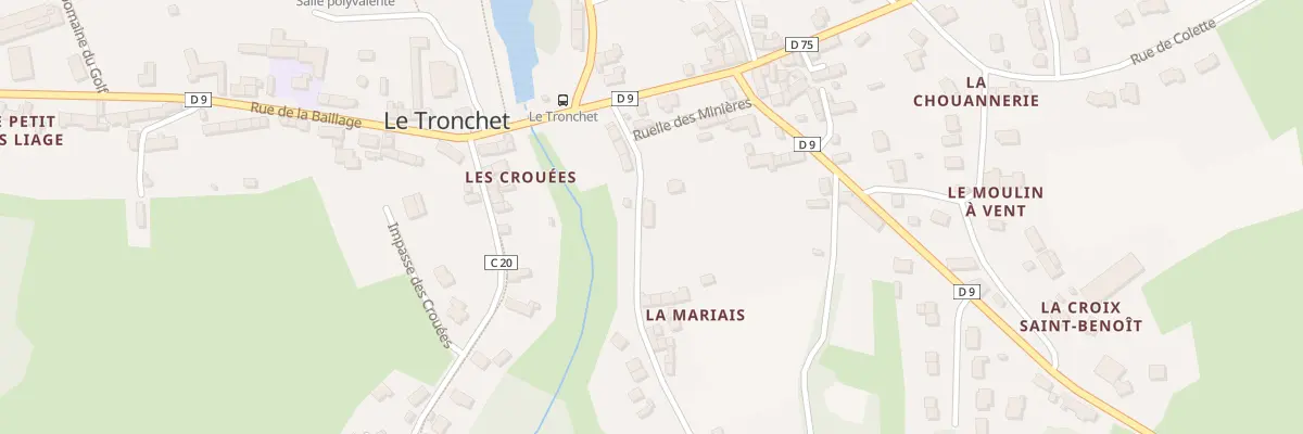 Plan du 5126 La Mariais au Tronchet