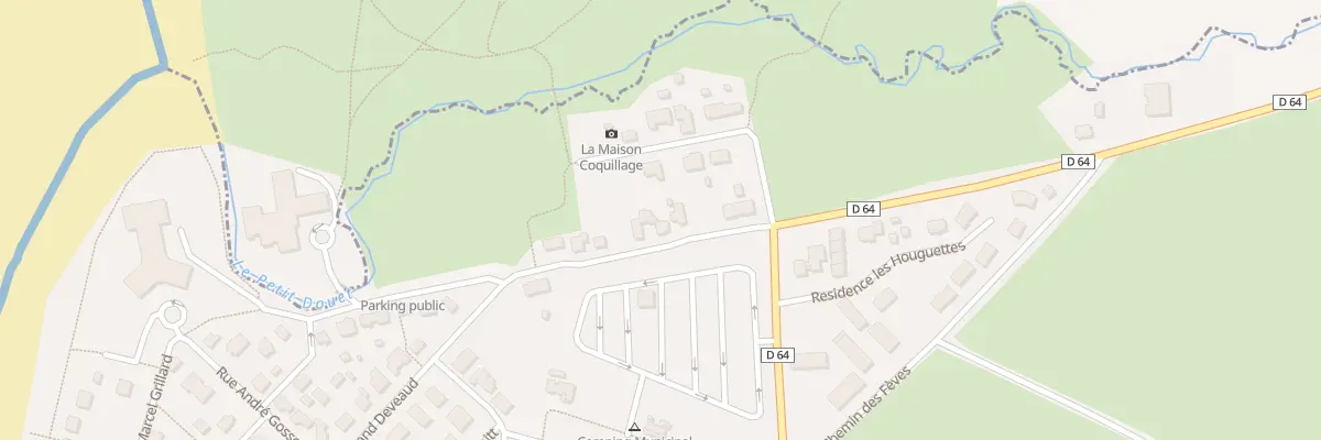 Plan du 22 Bd Pdt Henri Cornat à Siouville-Hague