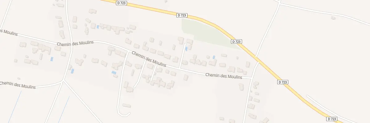 Plan du 61 Che des Moulins à Rouans