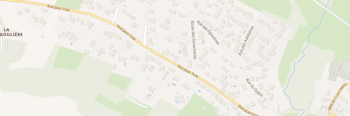 Plan du 61 Rue jean yole à Saint-Révérend