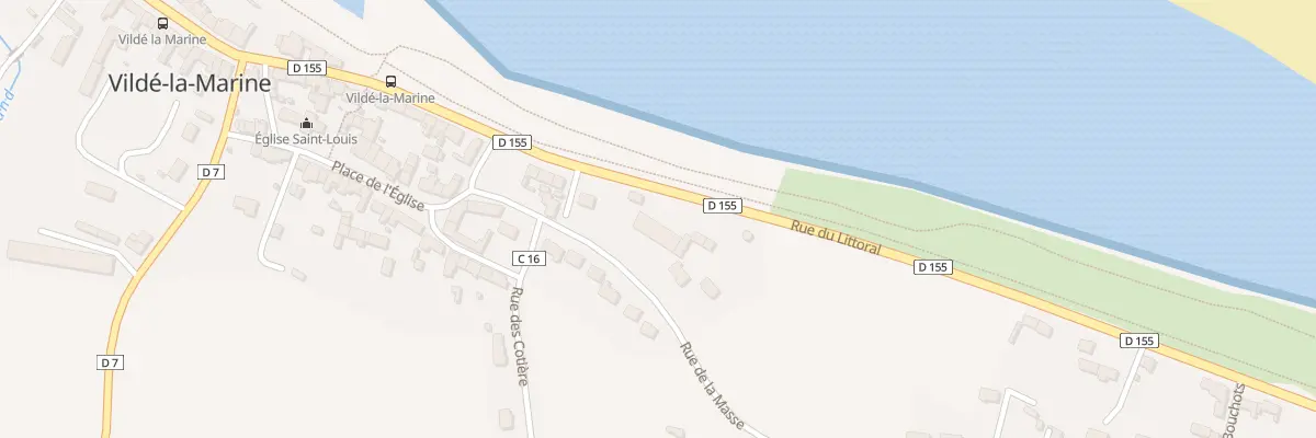 Plan du 12 Rue du Littoral à Hirel