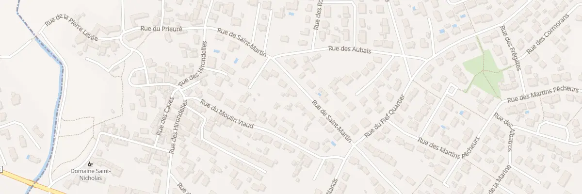 Plan du 14 Rue saint-martin à Brem-sur-Mer