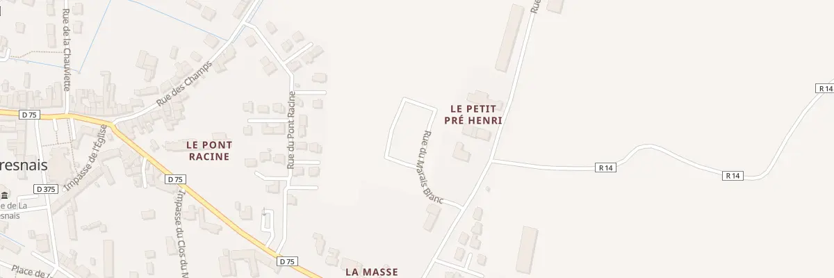 Plan du 3 Rue du Marais Blanc à La Fresnais