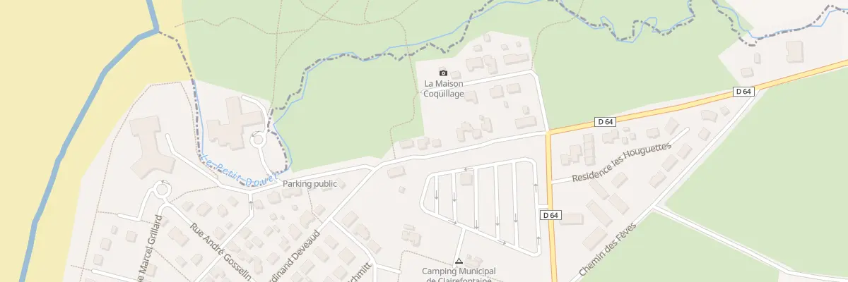 Plan du 14 Bd Pdt Henri Cornat à Siouville-Hague