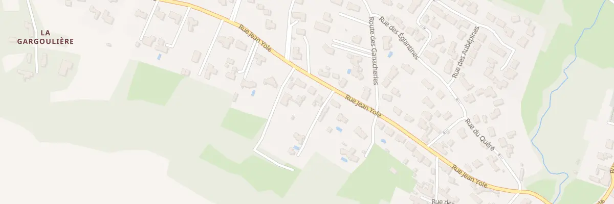 Plan du 58 Rue jean yole à Saint-Révérend