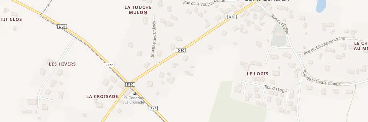 Plan du 211 Rue de la Croisade à Saint-Gondran