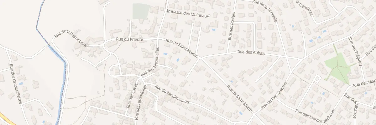Plan du 6 Rue saint-martin à Brem-sur-Mer