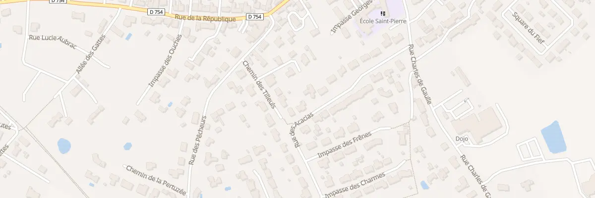 Plan du 200 Rue des acacias à Commequiers