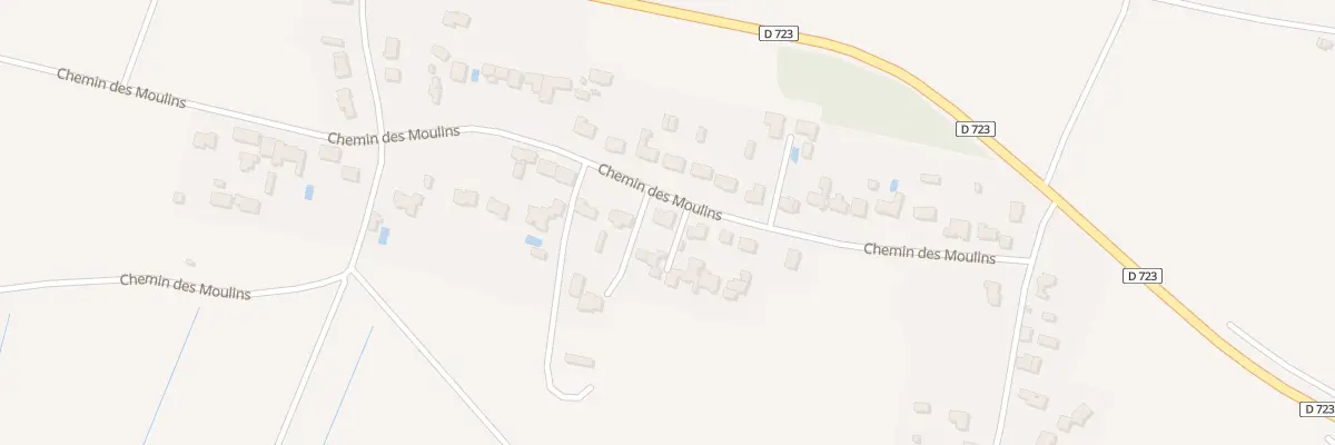 Plan du 54 Che des Moulins à Rouans