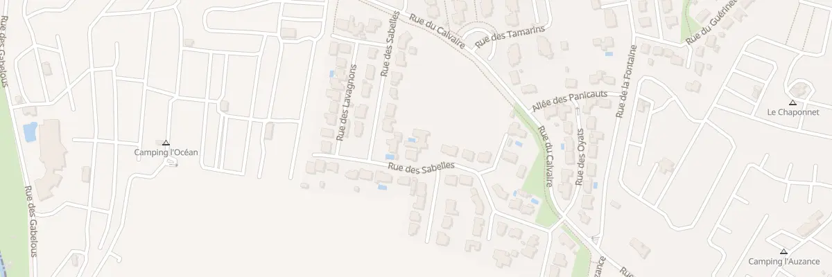 Plan du 18 Rue des sabelles à Brem-sur-Mer