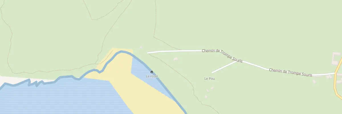 Plan du 14 Village du Poux au Rozel