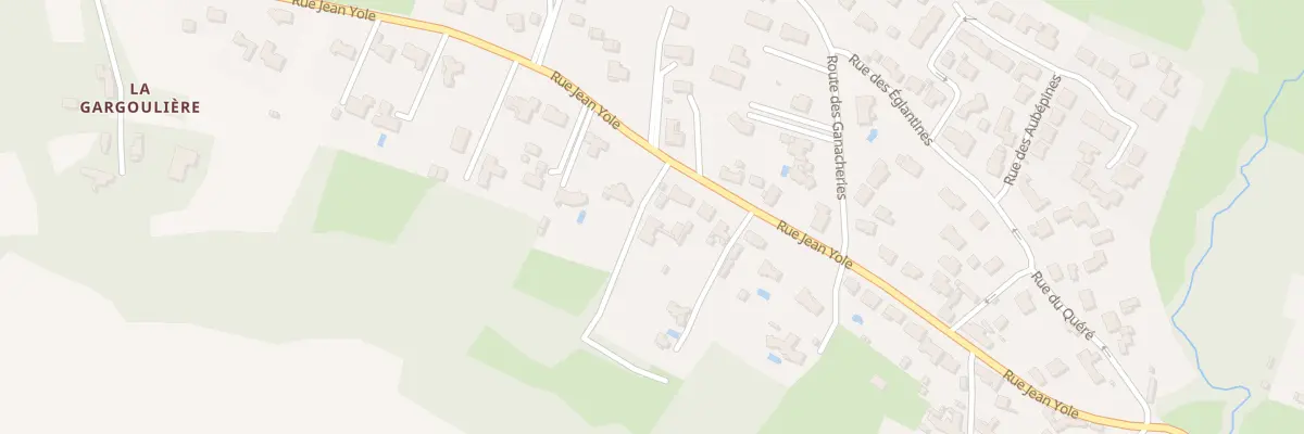 Plan du 62 Rue jean yole à Saint-Révérend