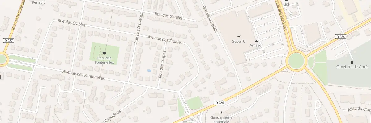 Plan du 9 Av des Erables à Mordelles