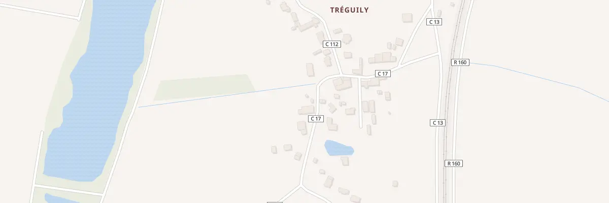 Plan du 5660 Tréguily à Guipry-Messac