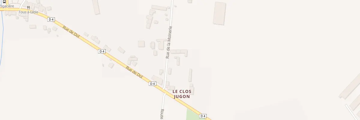 Plan du 37 Rue de la Moinerie à La Fresnais