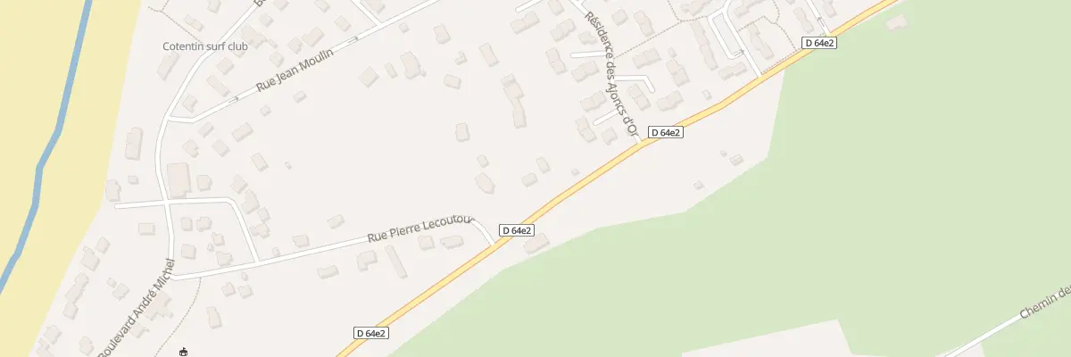 Plan du 15T Av des Peupliers à Siouville-Hague